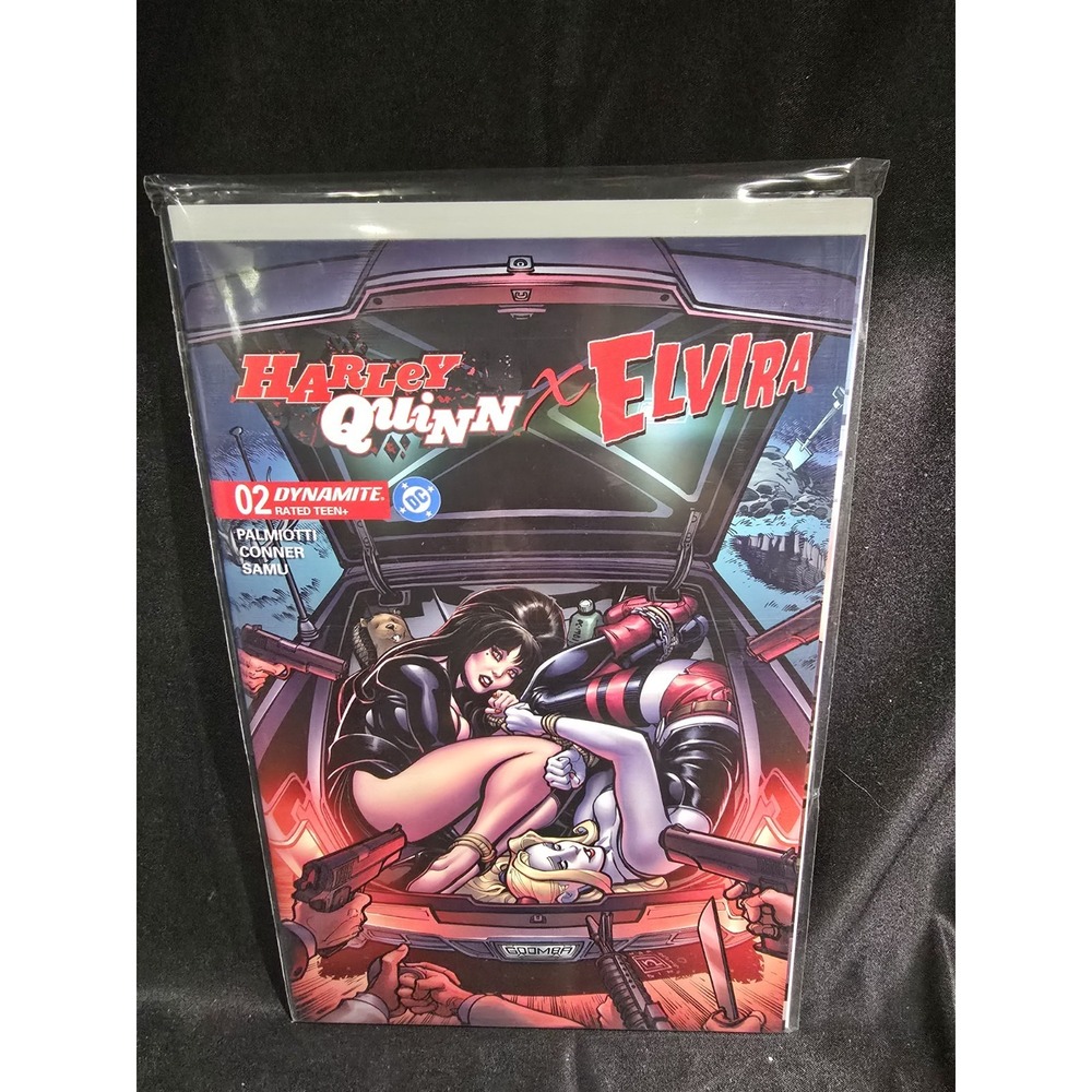 Harley Quinn X Elvira #2 Cover B-Chad Hardin Dynamite Entertainment